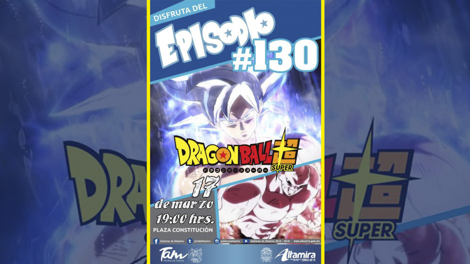 Anuncian transmisión de Dragon Ball Super en Plaza Constitución