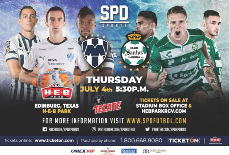 Rayados vs Santos llega al Valle de Texas