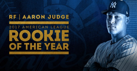 Judge y Bellinger, novatos del año en la MLB