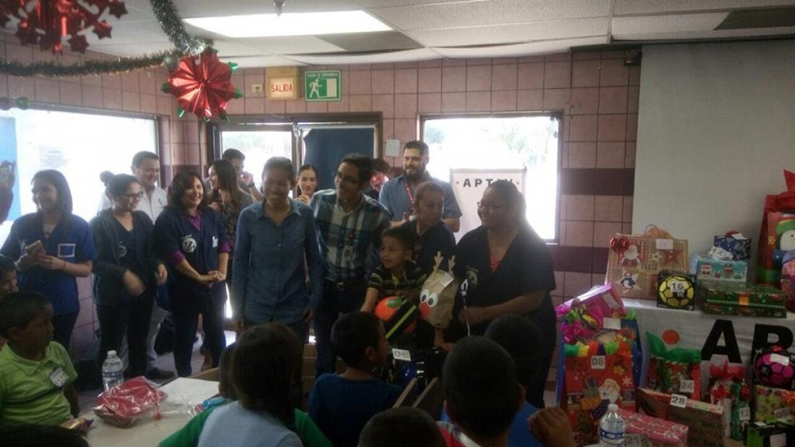 Realizan festejo en Albergue Escolar de Bustamante