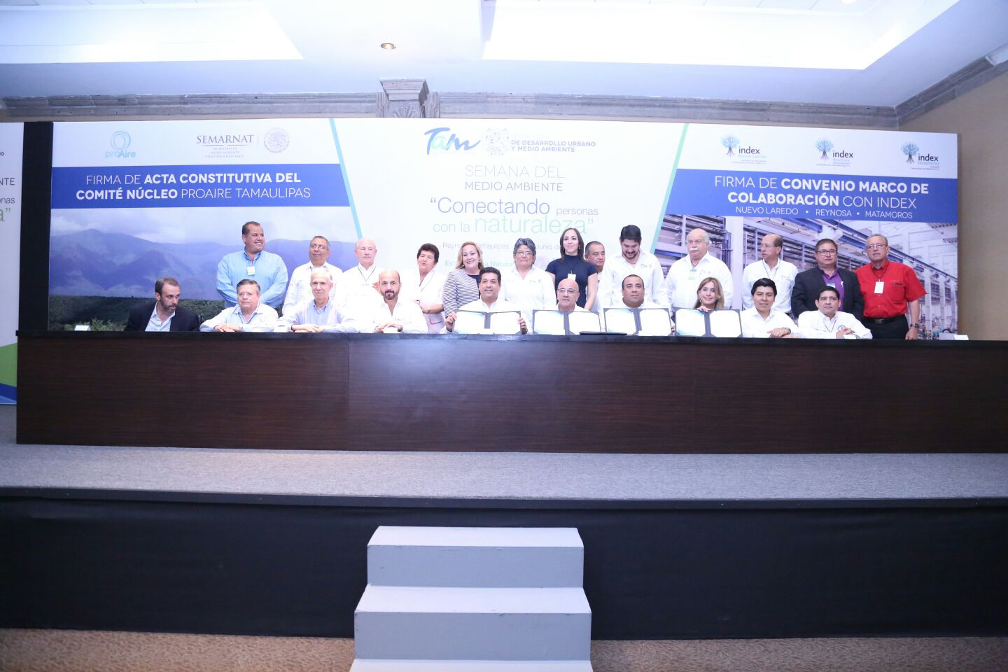 Firman en Reynosa el Programa Estatal de Calidad del Aire	