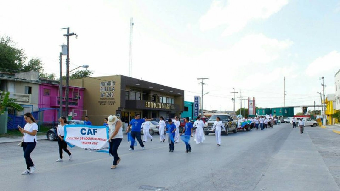 Realizan "Marcha Por La Paz"