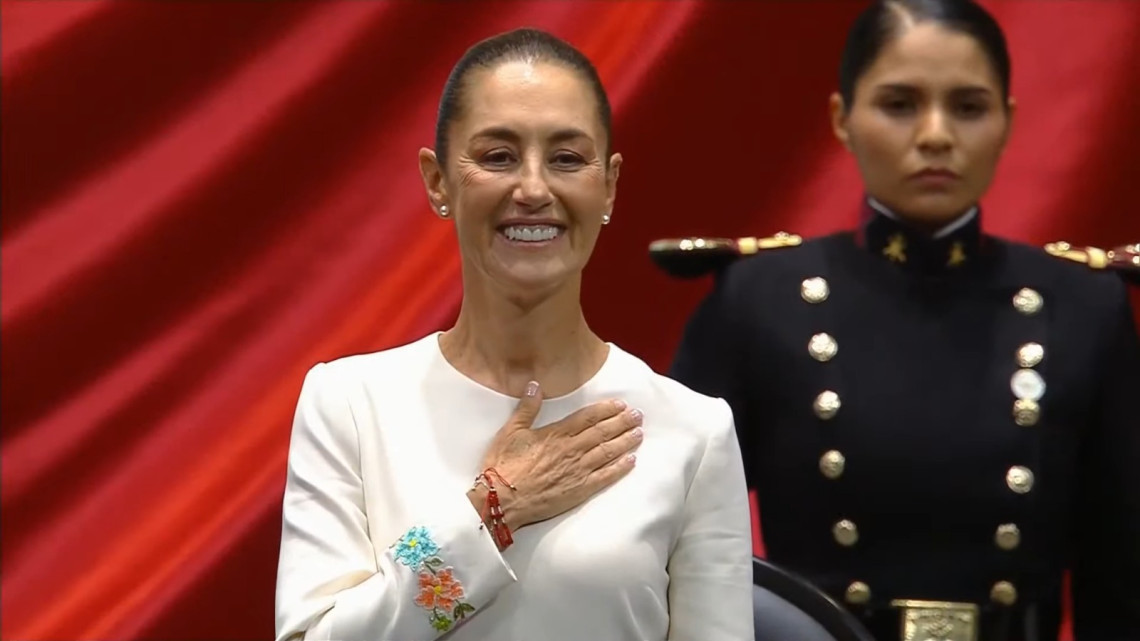 Claudia Sheinbaum toma protesta como Presidenta de México
