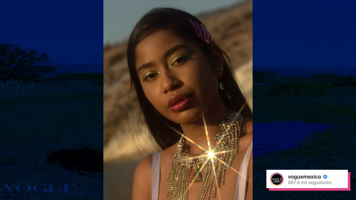 Karen Vega, la primera modelo oaxaqueña en Vogue