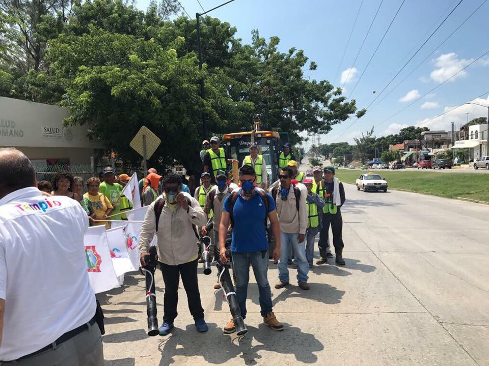 Desarrollo Social realiza campañas de fumigación