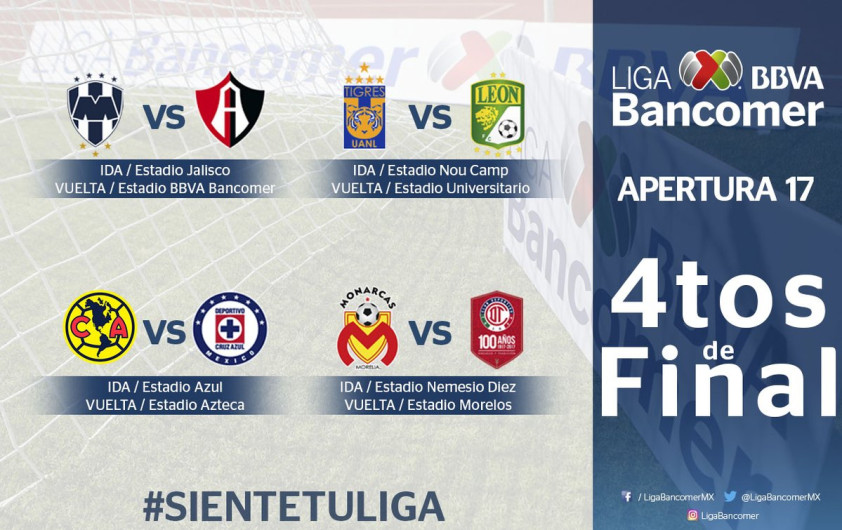 ¡Definidos los duelos de la Liguilla Mx! 