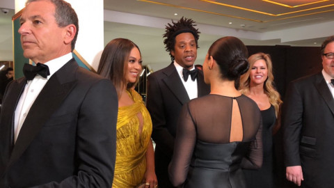 El encuentro de los duques de Sussex con Beyoncé y Jay-Z