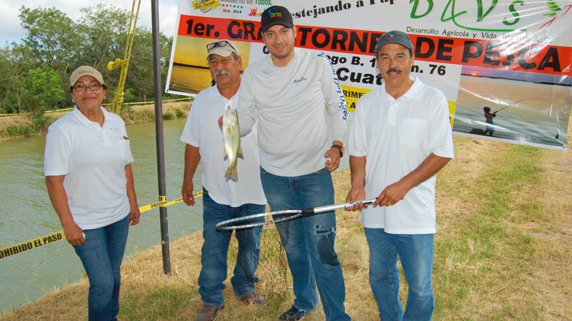 Llevan a cabo "Primer Gran Torneo de Pesca"