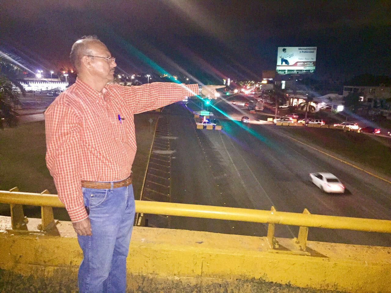 Anuncian desvío vehicular por construcción de paso inferior "San Pedro"