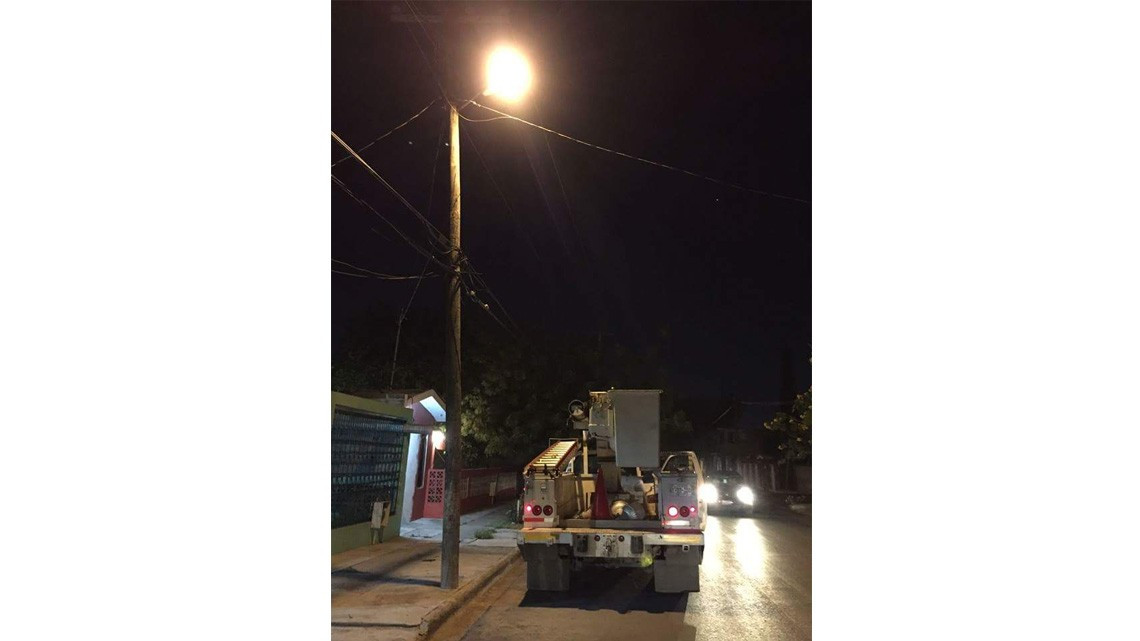  Servicios Públicos Primarios repara luminarias