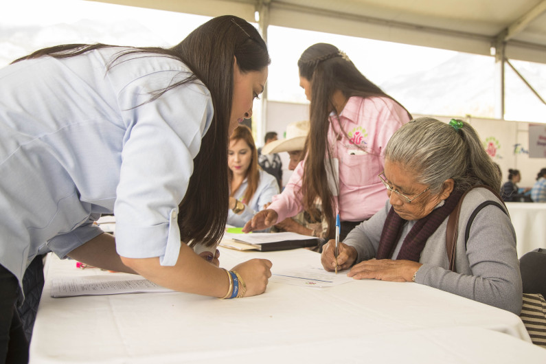 Programa "Un Gobierno Cerca de Ti" llega a familias del altiplano tamaulipeco 