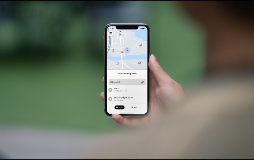 Uber realiza mejores en su app