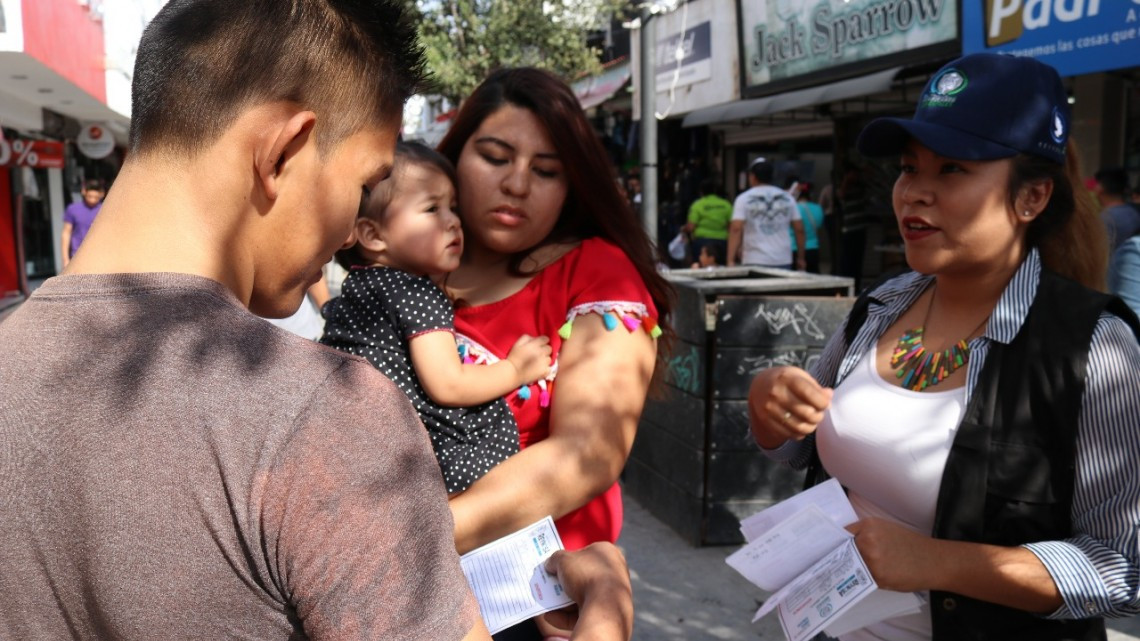 Continúa campaña ambiental de concientización