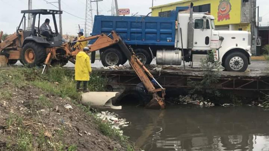 Realizan "Operativo de Desagüe"