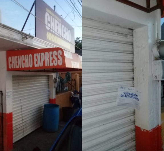 Clausuran sucursal de tortas Chencho por intoxicación masiva 