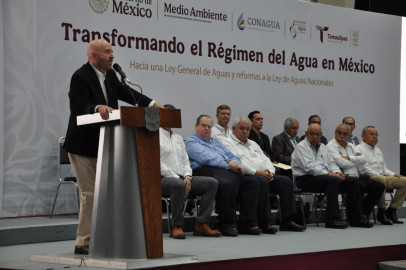 Participa secretario de Recursos Hidráulicos en foro de transformación del régimen del agua en México