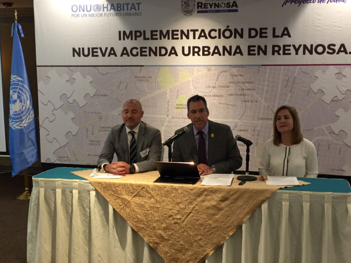 Realizan ONU Hábitat y Ayuntamiento de Reynosa, agenda para desarrollo territorial