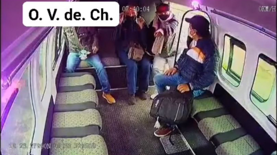 Asaltante fracasa en robo a combi en el Estado de México