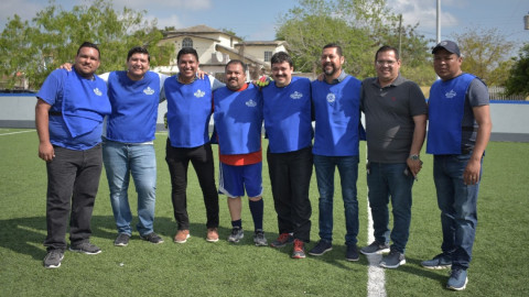 Inaugura Presidente Municipal Torneo de Futbol Rápido Juvenil