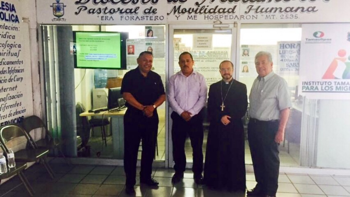 Matamoros recibe a los primeros 100 deportados por Donald Trump