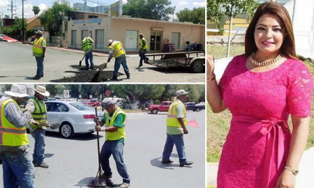 Anuncian campaña de bacheo