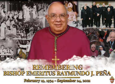 Fallece ex obispo de la Diócesis de Brownsville, Raymundo J. Peña