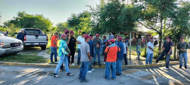 Realizan paro trabajador de limpieza pública en Matamoros