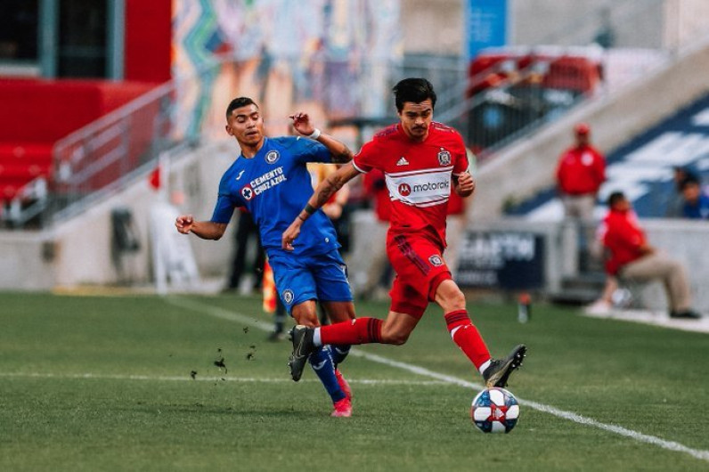 Cruz Azul vence 2-0 a Chicago Fire y es el primer semifinalista de Leagues Cup