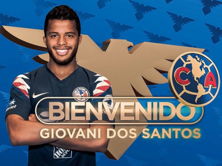 Giovani dos Santos llega al América