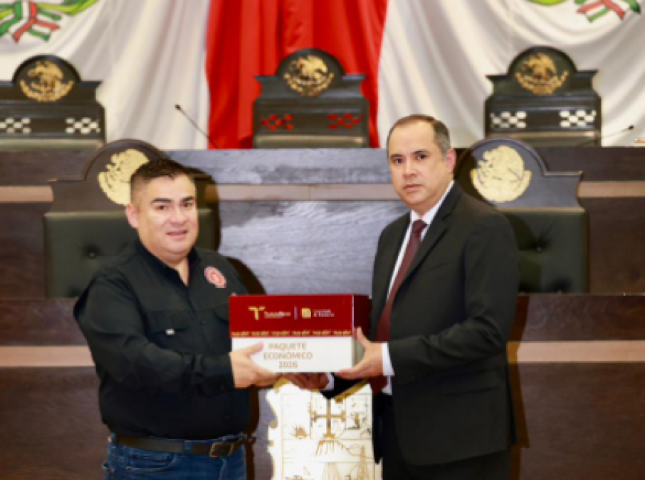 Recibe Congreso paquete económico 2026