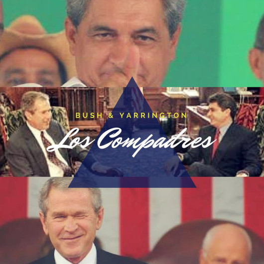 Yarrington y Bush, grandes amigos cercanos