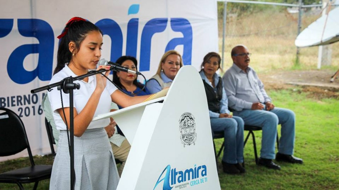 Inauguran desayunador en Telesecundaria