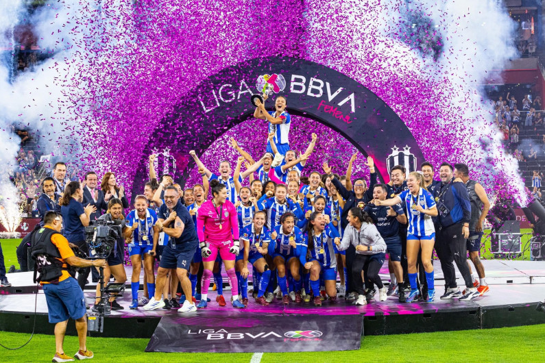 Rayadas, bicampeonas de Liga MX Femenil 2024