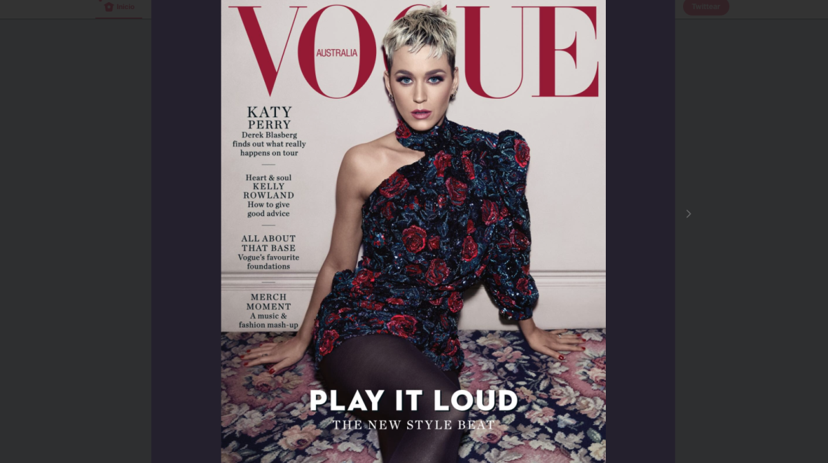 Katy Perry en la revista Vogue Australia