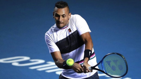 Kyrgios avanza a semifinal del Abierto Mexicano