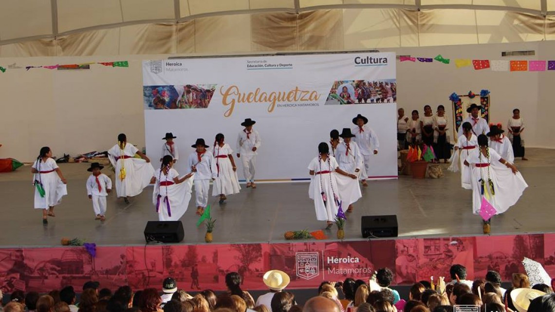 Llevan a cabo "Guelaguetza" en Matamoros