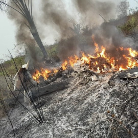 Otra tragedia en Brasil, avioneta se estrella y deja cinco muertos