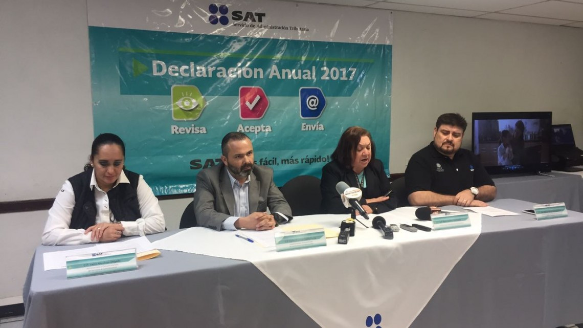 Invita SAT a presentar declaración anual