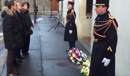 Francia recuerda segundo aniversario del atentado contra 'Charlie Hebdo'