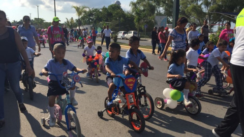 Fomentan la buena salud, con activación física a niños