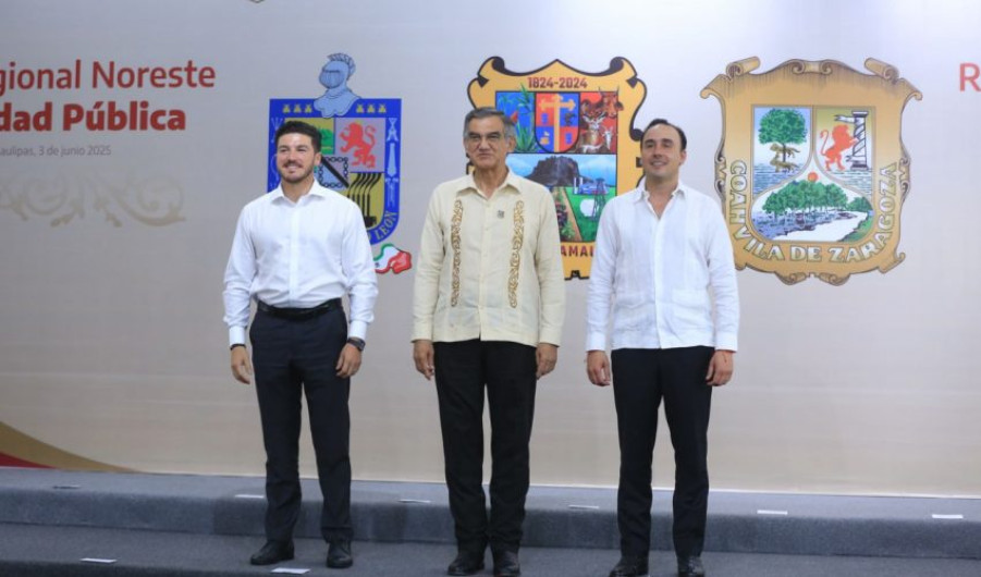 Acuerdan Tamaulipas, Nuevo León y Coahuila reforzar seguridad fronteriza e interestatal