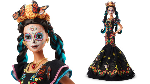 Mattel lanza edición especial de Barbie por el Día de Muertos