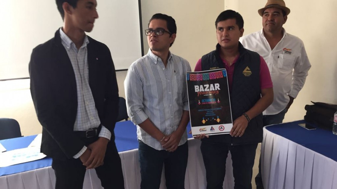 Jóvenes empresarios organizan primer bazar con productos de la región