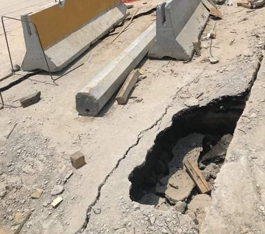 Se cae a pedazos paso inferior vehícular San Pedro en Tampico