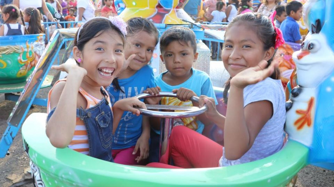 Gobierno de Tampico celebra con gran éxito el día del niño