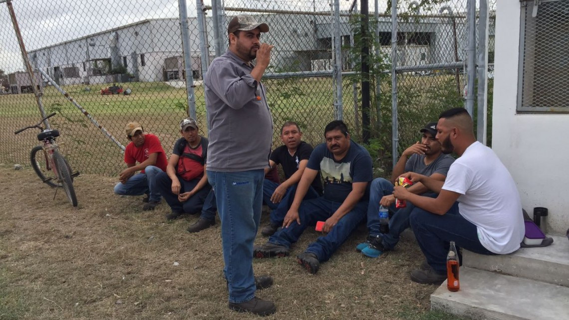 Paran labores obreros de Mecalux en Matamoros 