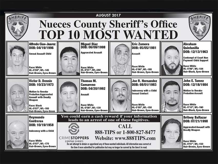 A.B. Quintanilla entre los 10 más buscados por EU 