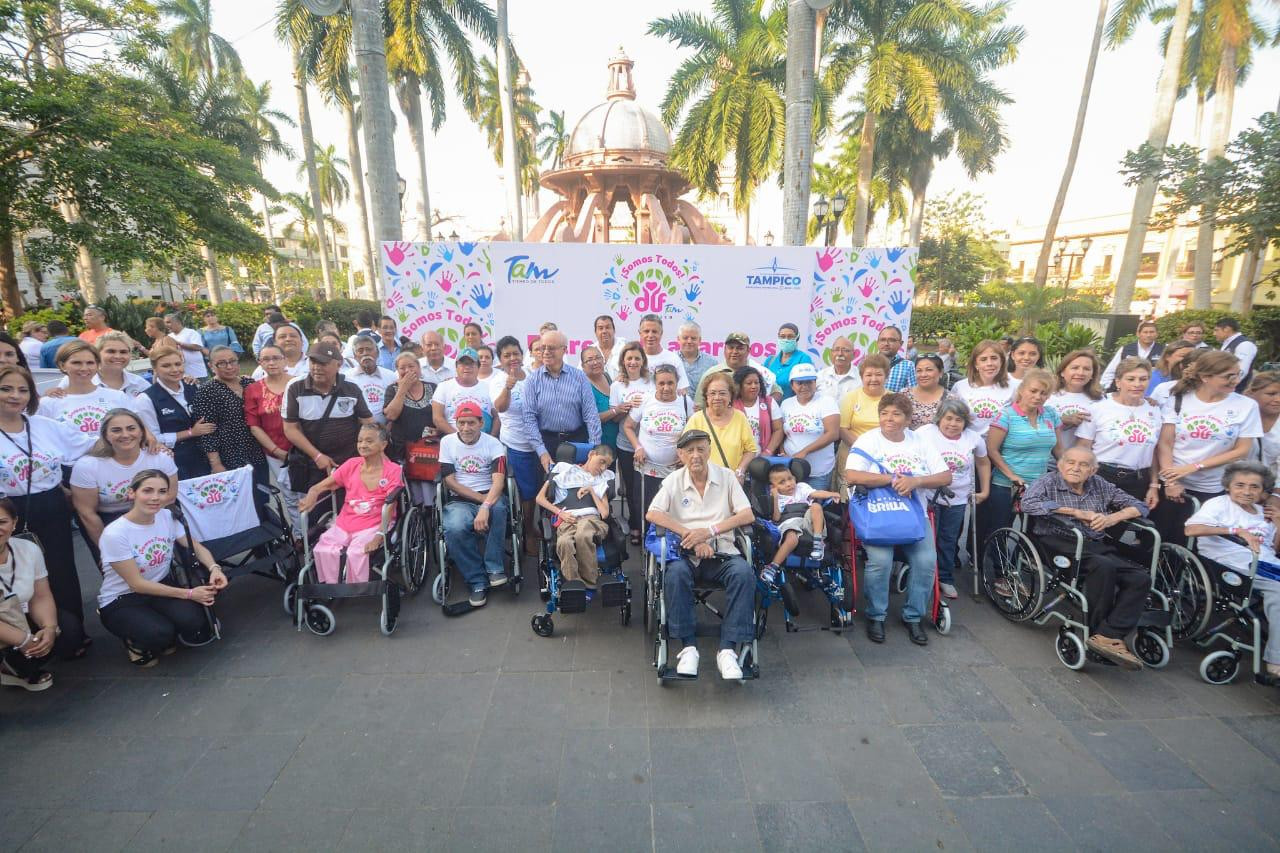 Favorece DIF Tampico la Movilidad de Personas con Discapacidad