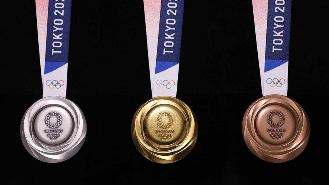 Así serán las medallas de Tokio 2020