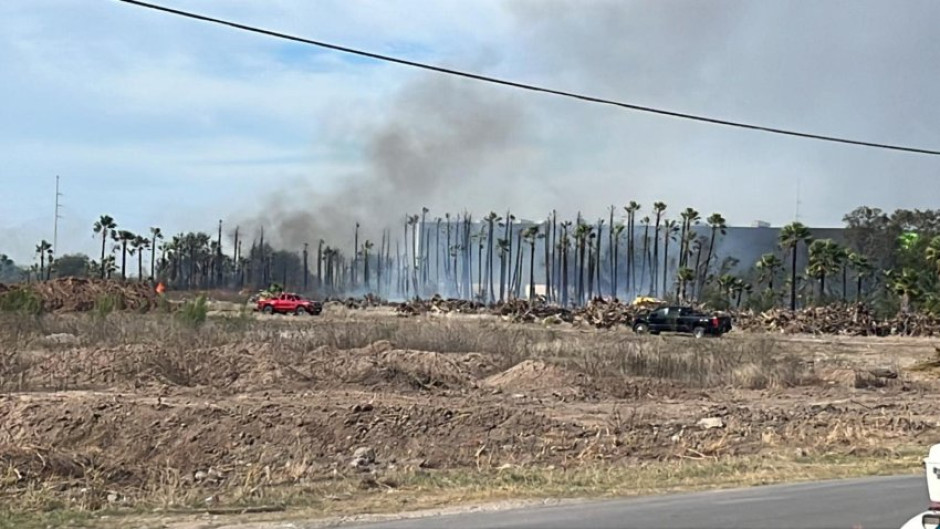 Se registra incendio al sur de la ciudad de McAllen
